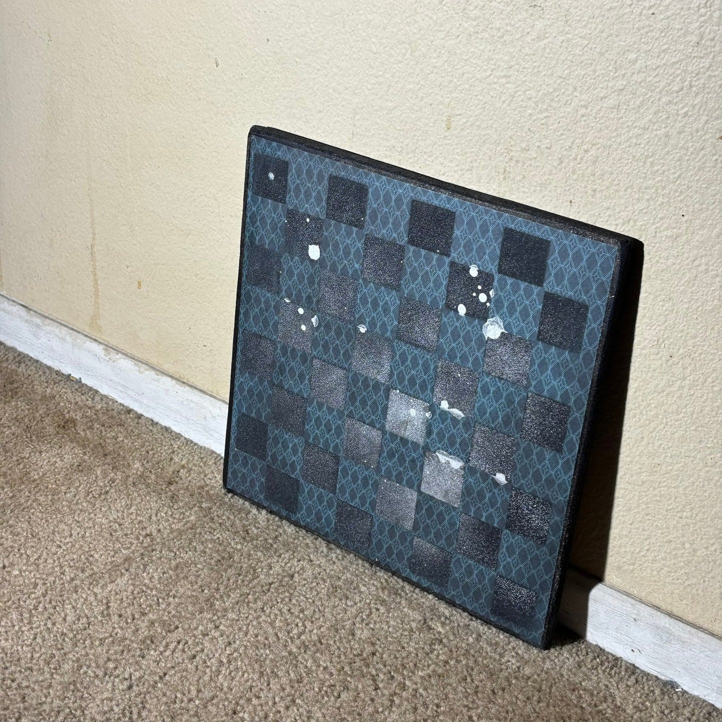 Matrix Green - Scrapbook Chess Board