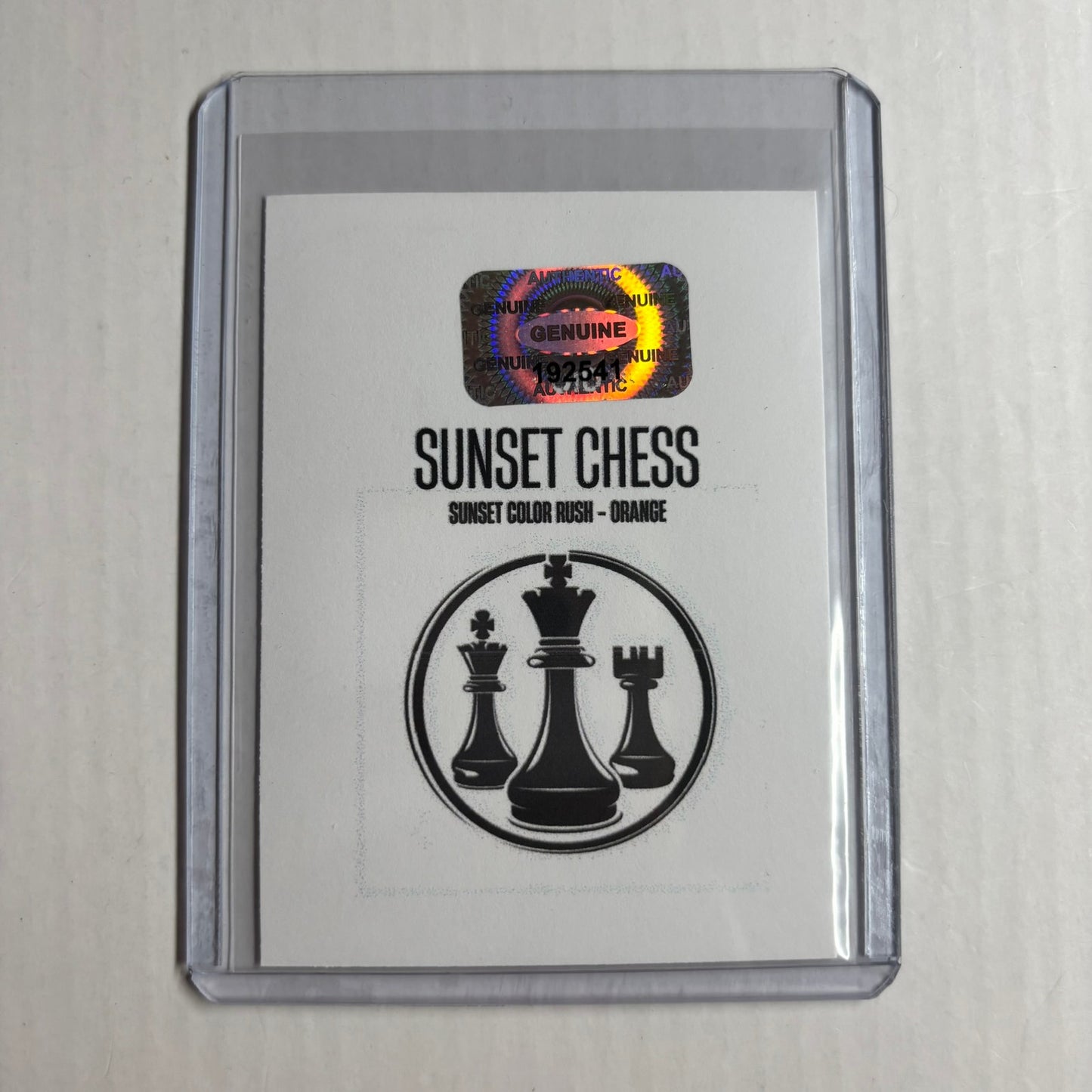 Orange Collection - Trading Card