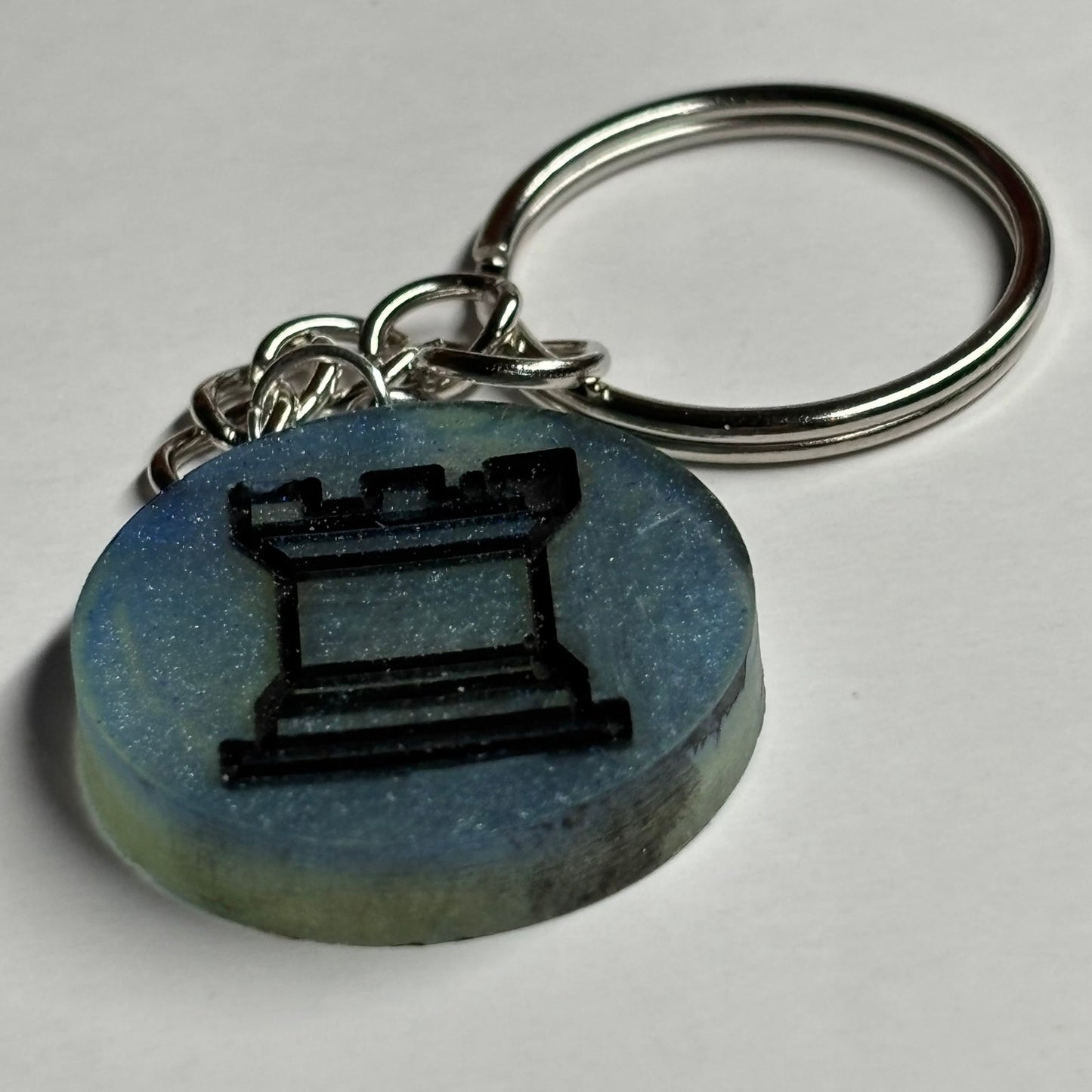 Ocean Rook - Handmade Resin Keychain