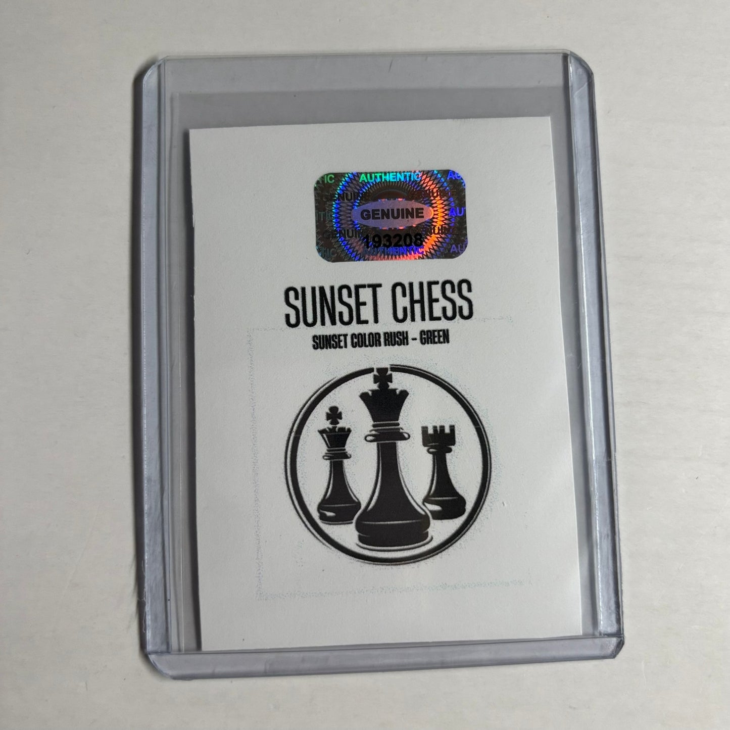 Green Collection - Trading Card