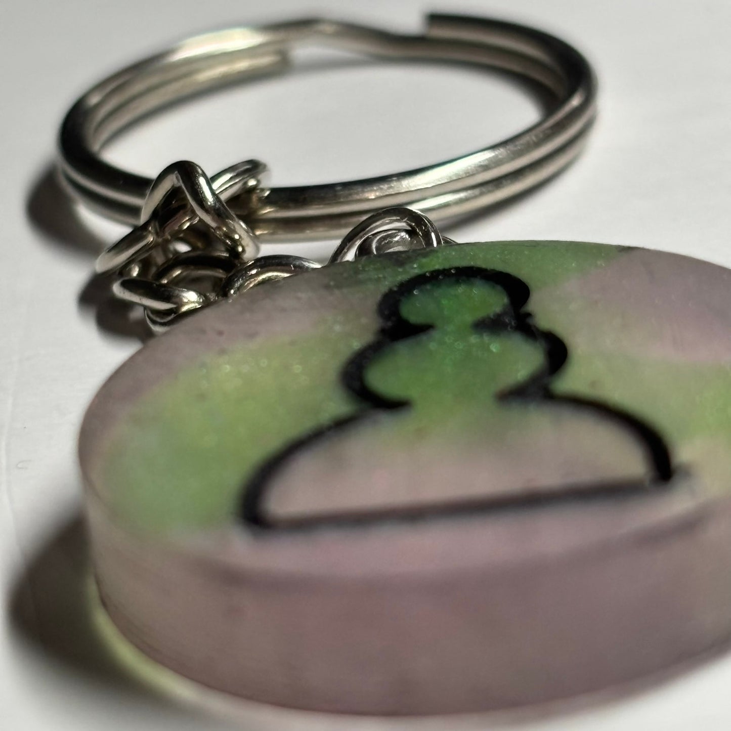 Pawns Mesh Handmade Resin Keychain - Flat Edition