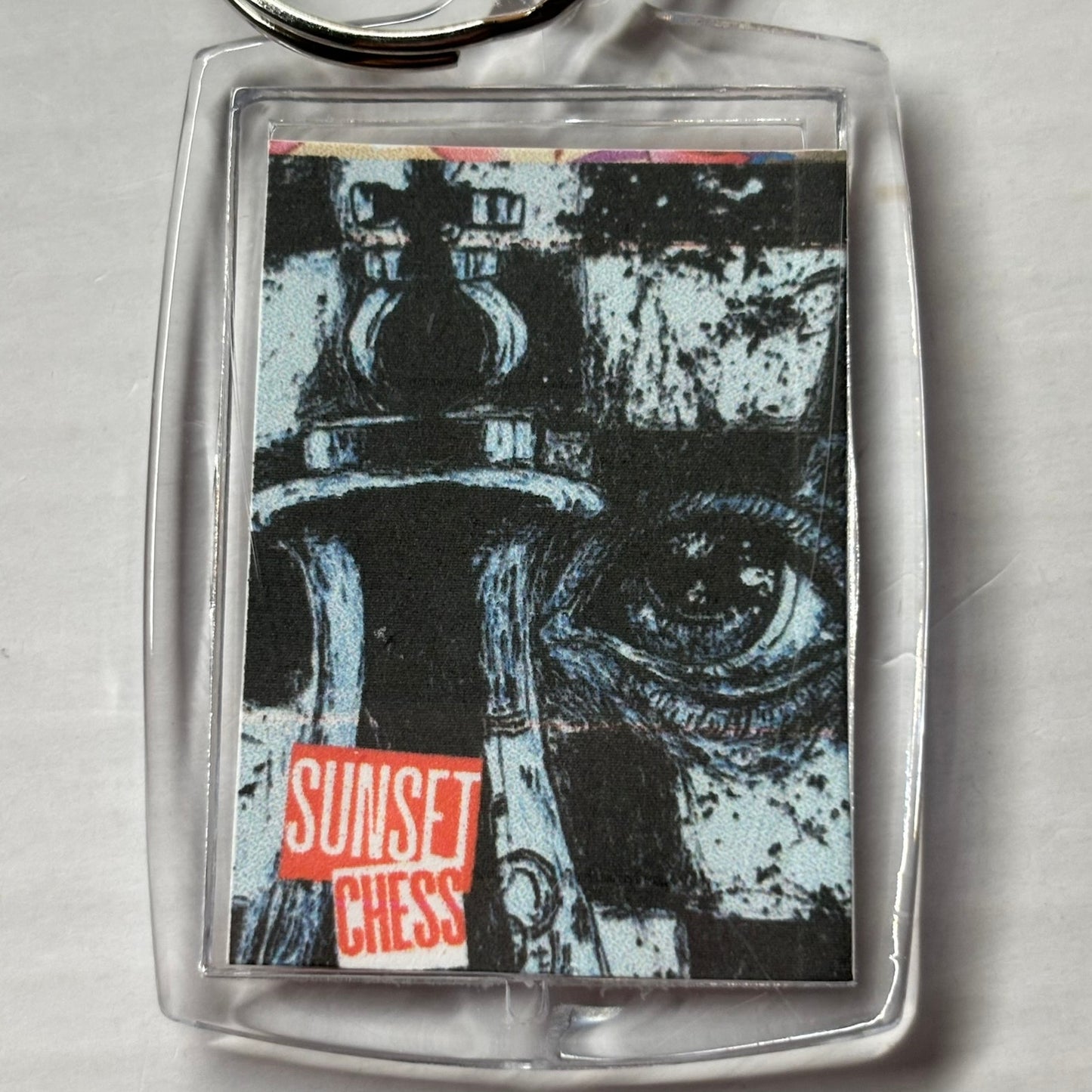 The Kings Eye - Chess  Photo Keychain