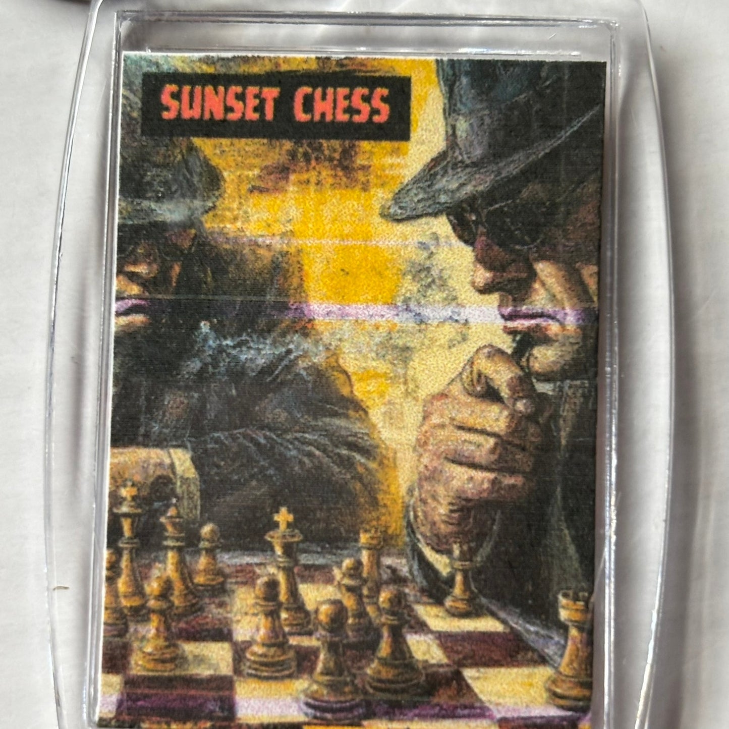Agents - Chess  Photo Keychain