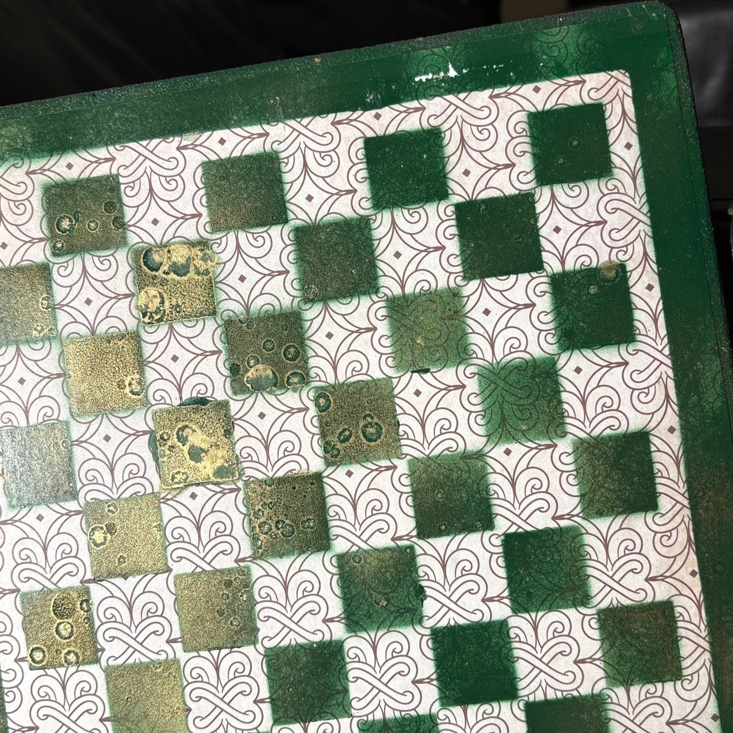 Rich Green - Scrapbook Chess Board