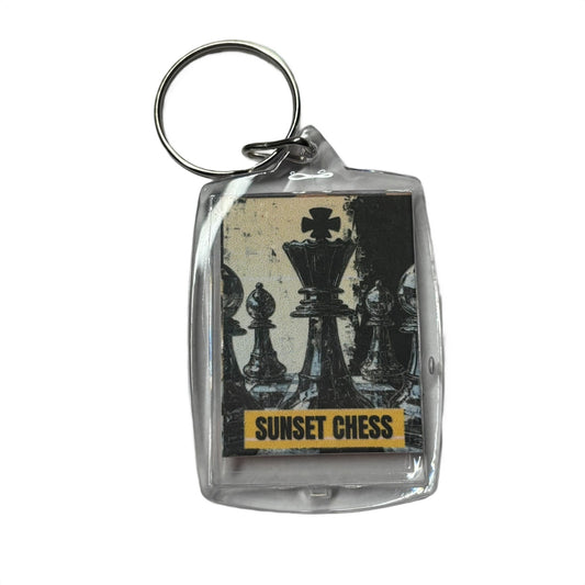 Black Chess - Chess  Photo Keychain