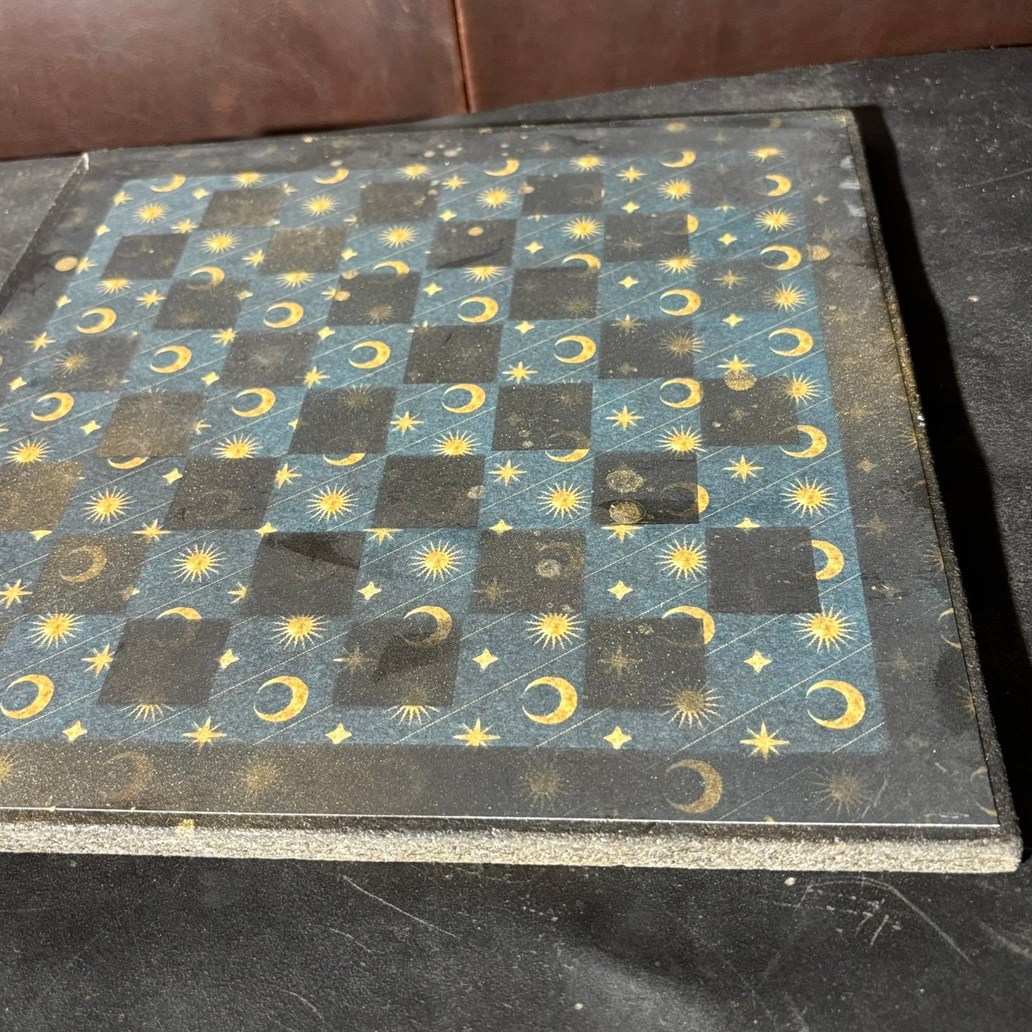 Moon Night - Scrapbook Chess Board