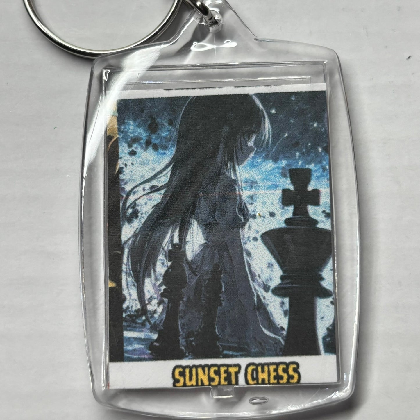 Dancing Wind - Chess  Photo Keychain