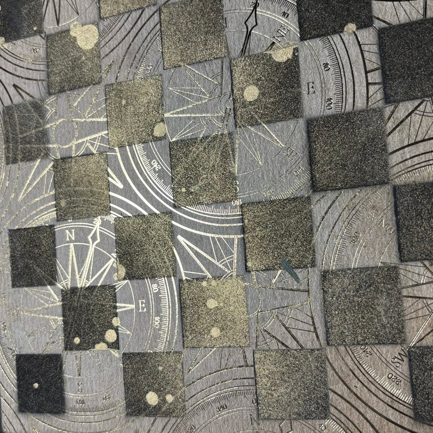 Golden Symbols - Scrapbook Chess Board