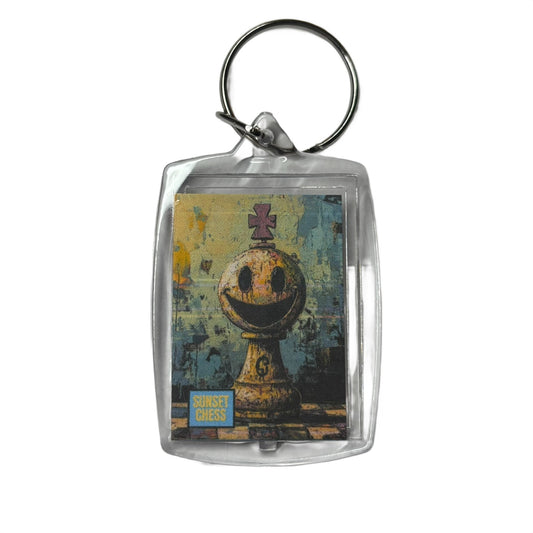 Happy Lad - Chess  Photo Keychain
