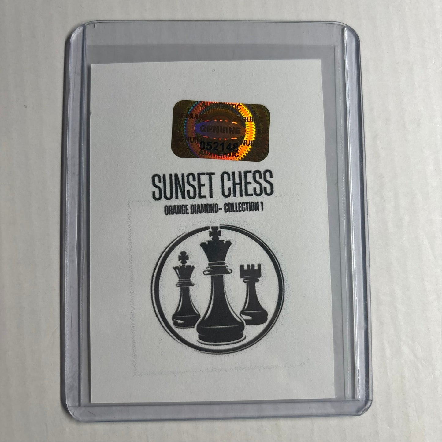 Orange Diamond Collection 1 - Trading Card