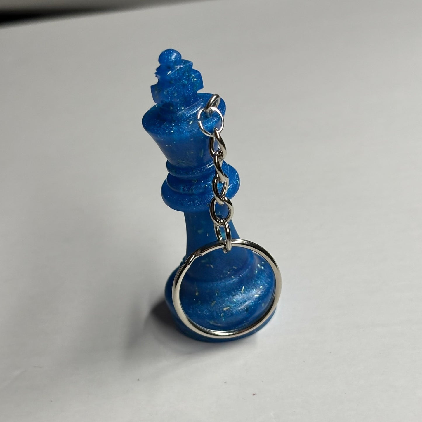 Blue King - Handmade Resin Keychain