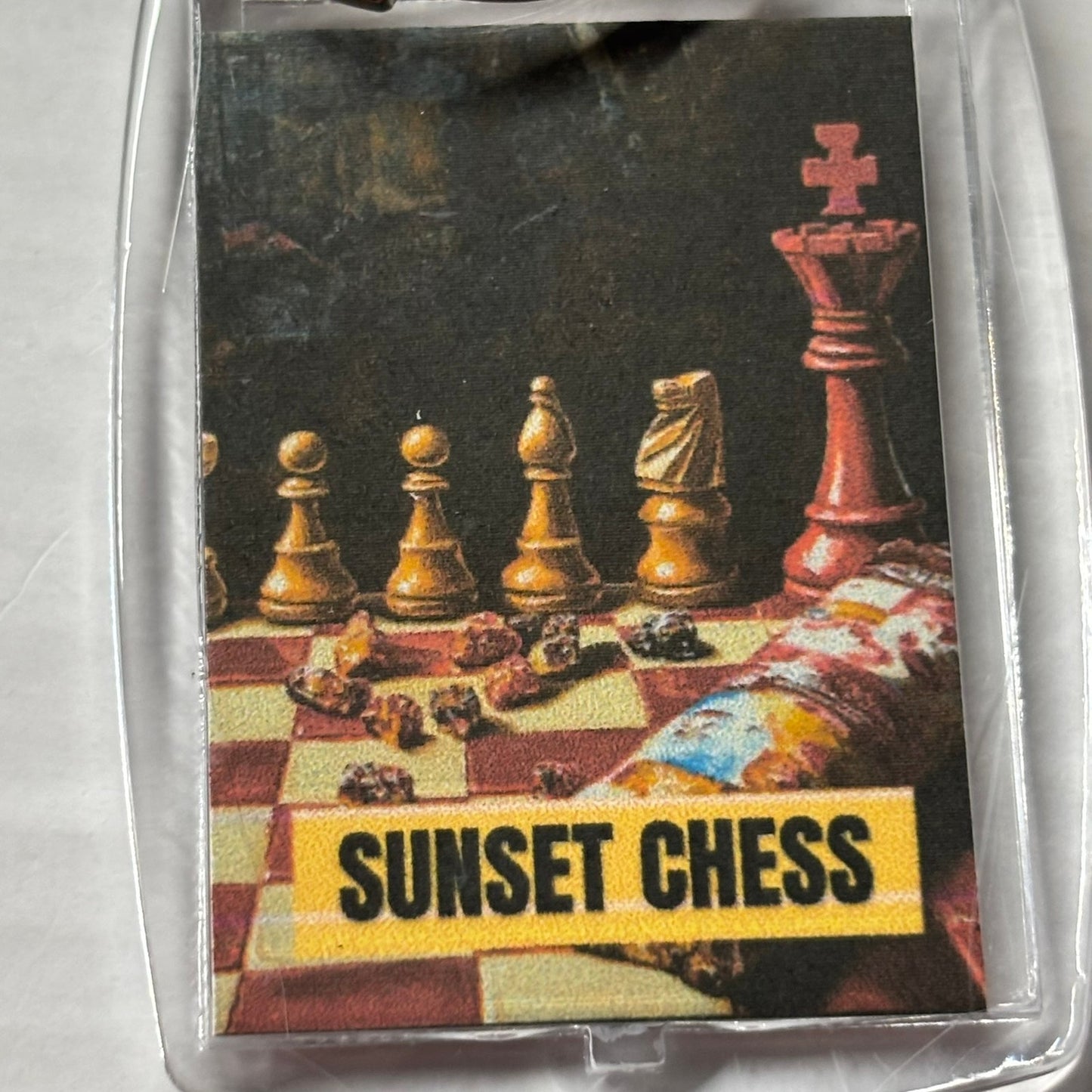 Stack Up - Chess  Photo Keychain