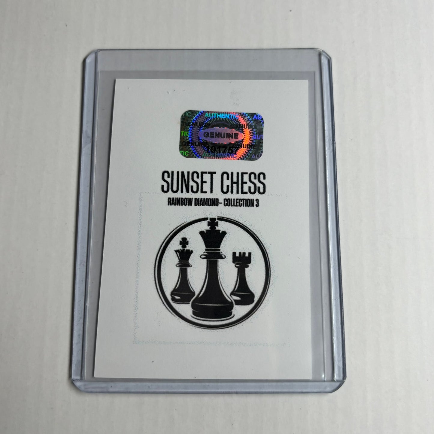 Rainbow Diamond Collection 3 Card #7 - Scrapbook Trading Card