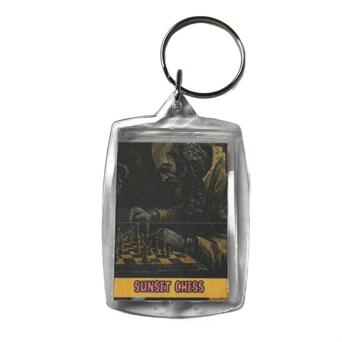 Mathematician - Chess  Photo Keychain