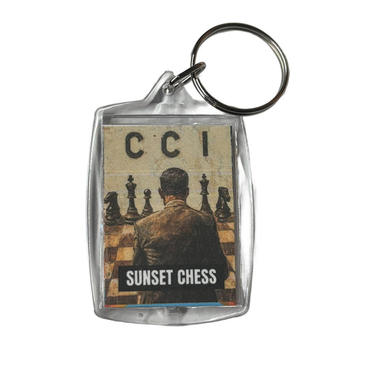 The CCI - Chess  Photo Keychain