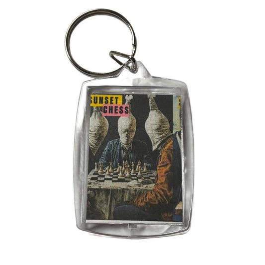 Slim Top - Chess  Photo Keychain