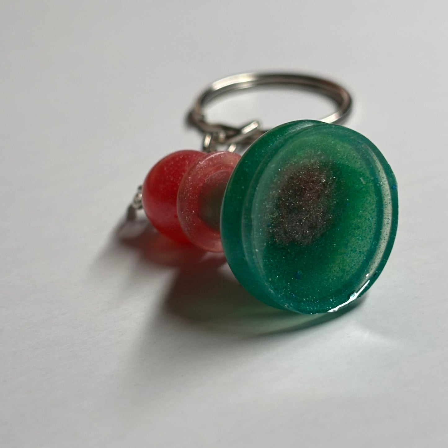 Tropical Vibes Pawn - Handmade Resin Keychain