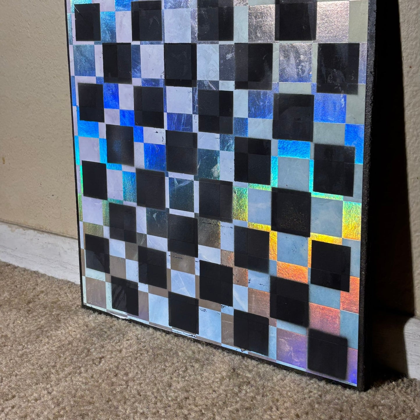 Shine Squares - Scrapbook Chess Board