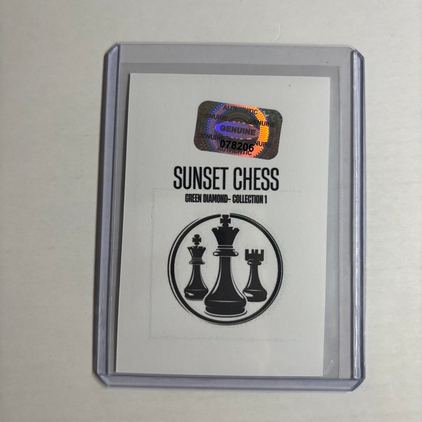 Green Diamond Collection 1 - Trading Card