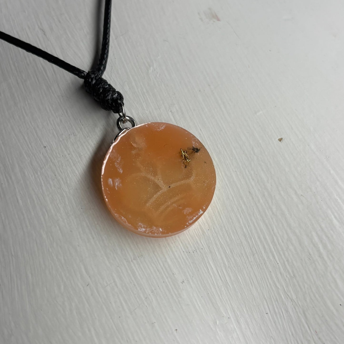 Sunny King - Handmade Resin Chess Necklace