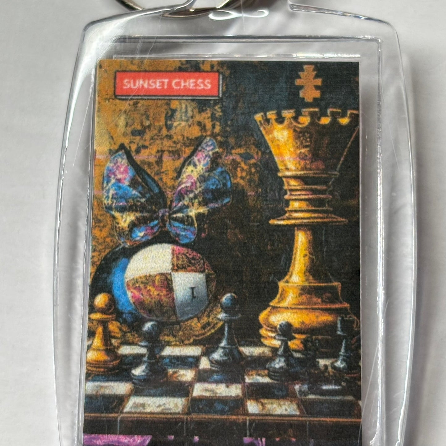 Extraordinary King - Chess  Photo Keychain