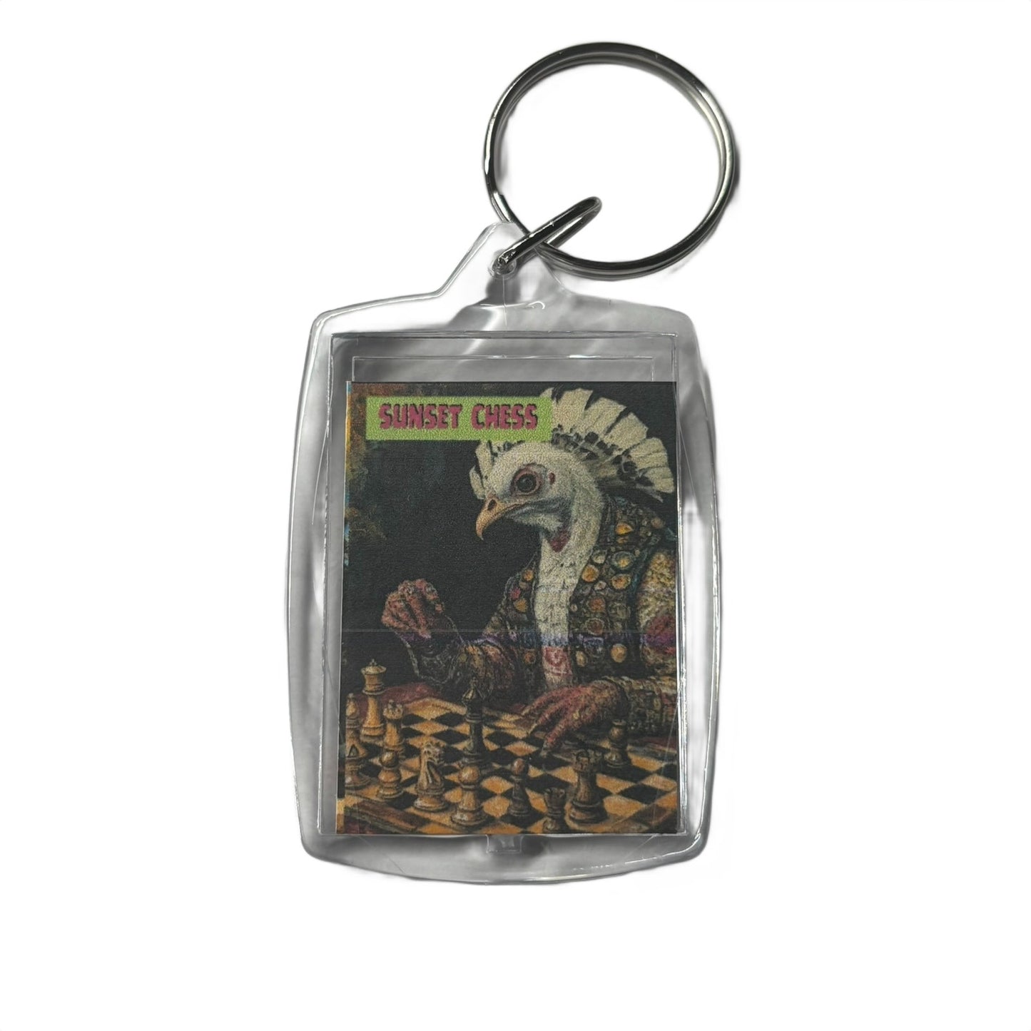 Turkey - Chess  Photo Keychain