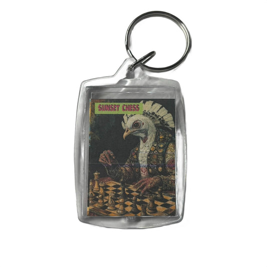 Turkey - Chess  Photo Keychain