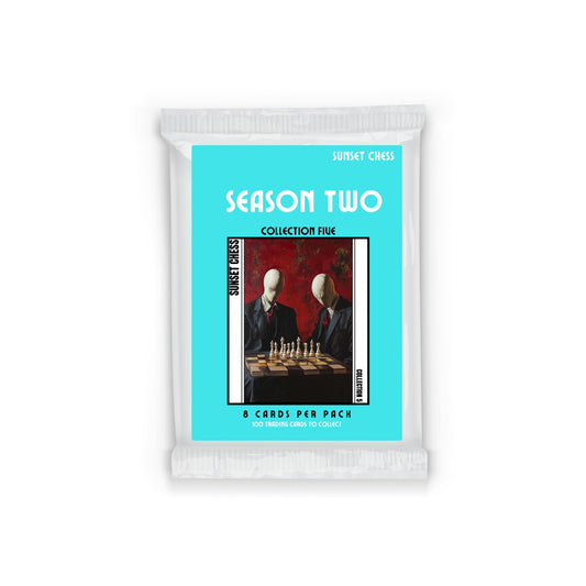 Season Two Collection 5 - Sunset Chess Scrapbook Card Pack