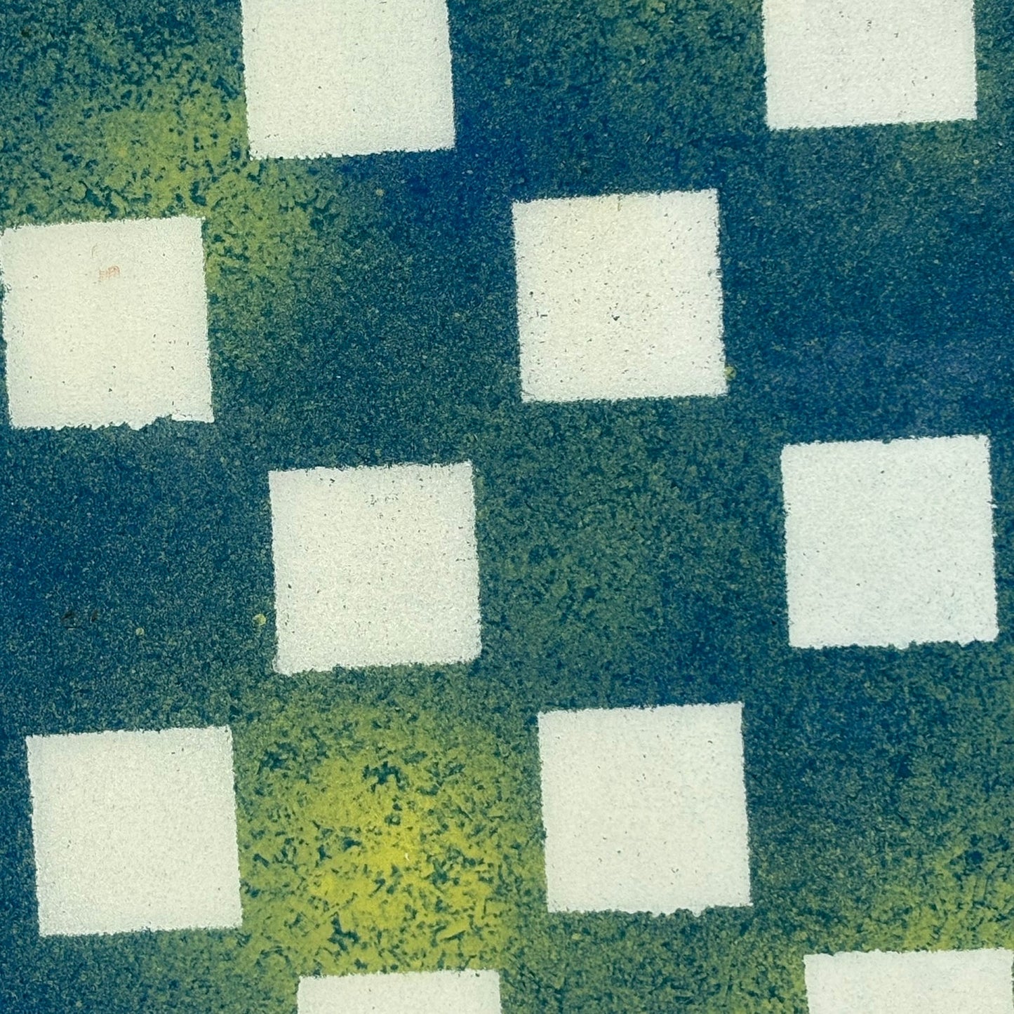 Lush Blue - Resin Coated Chess Board