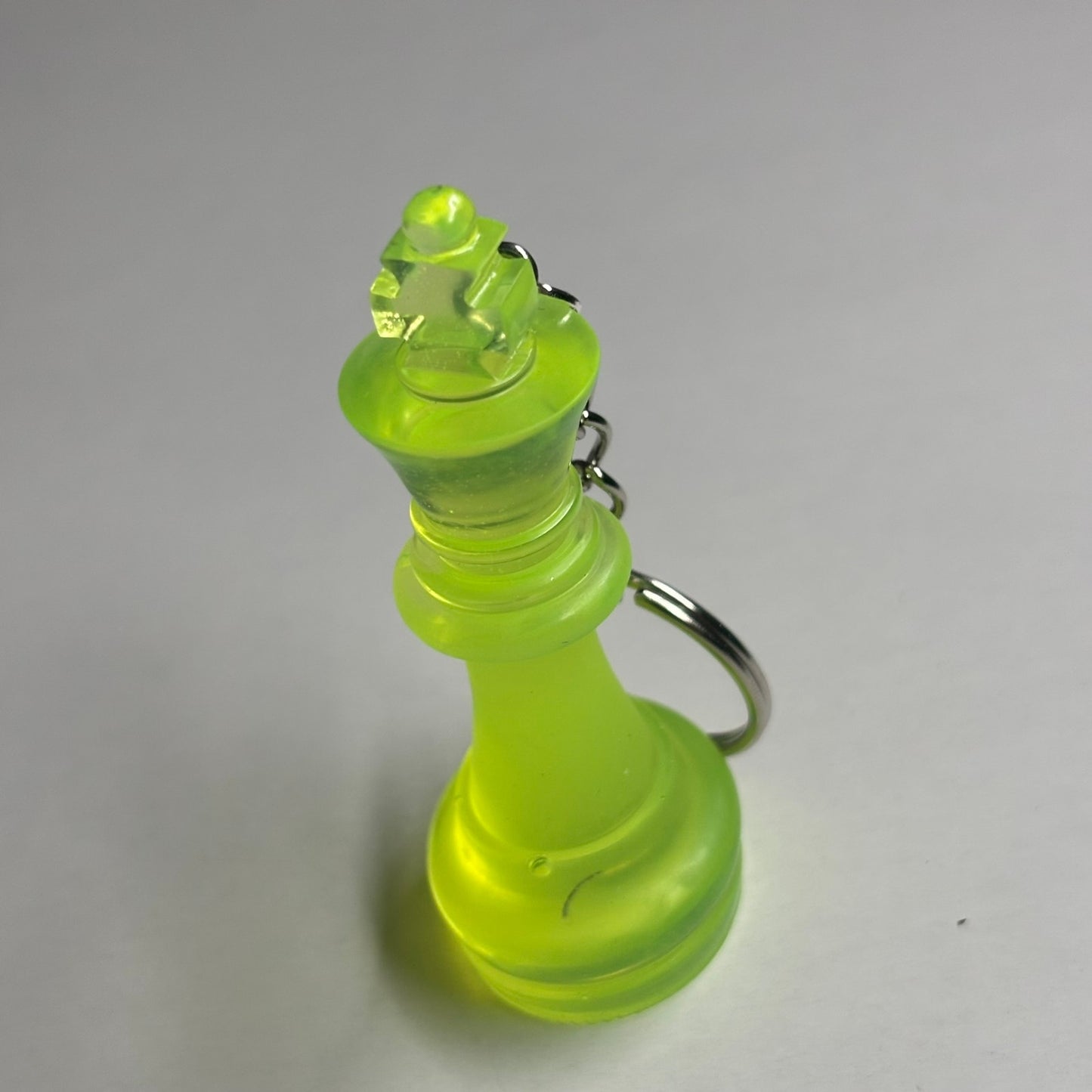 Neon Green - Handmade Resin Keychain
