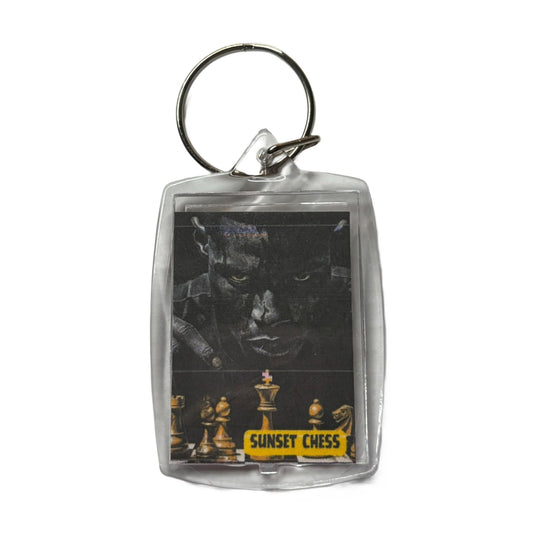 Mind The Game - Chess  Photo Keychain