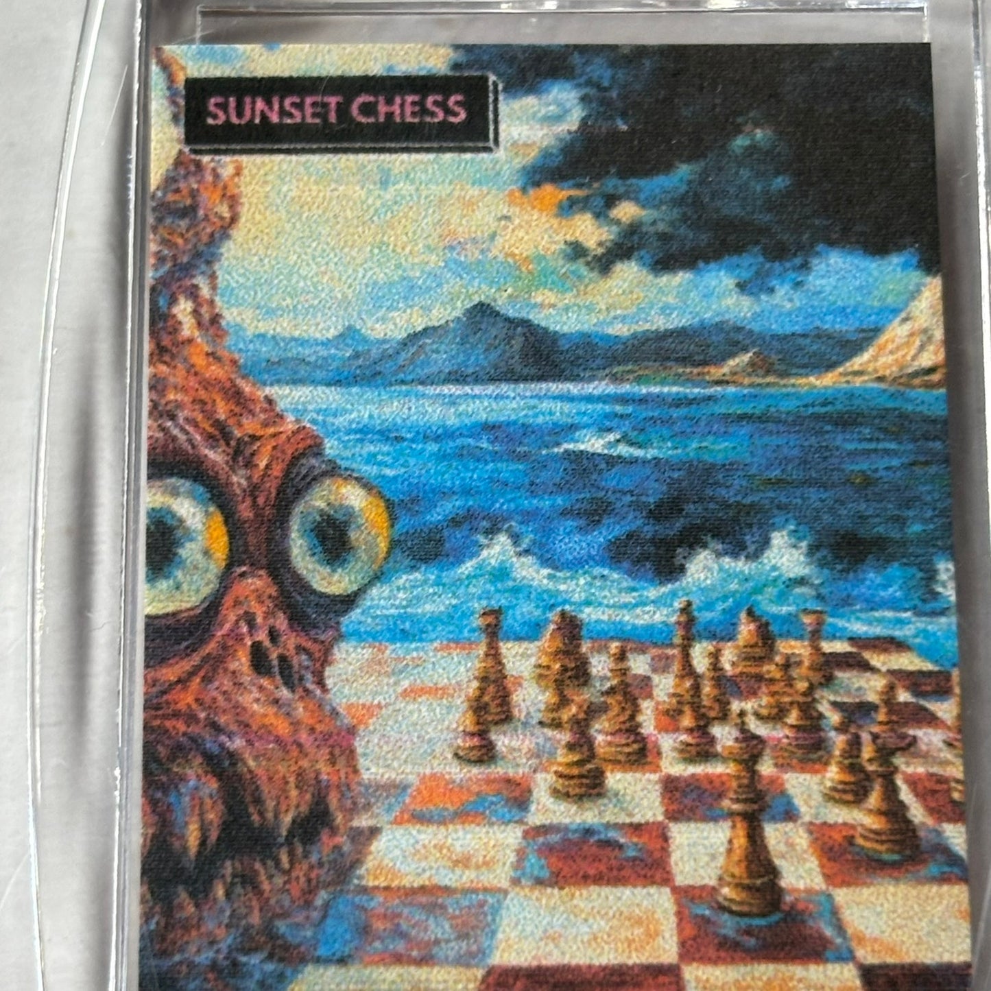 Ocean Squid - Chess  Photo Keychain