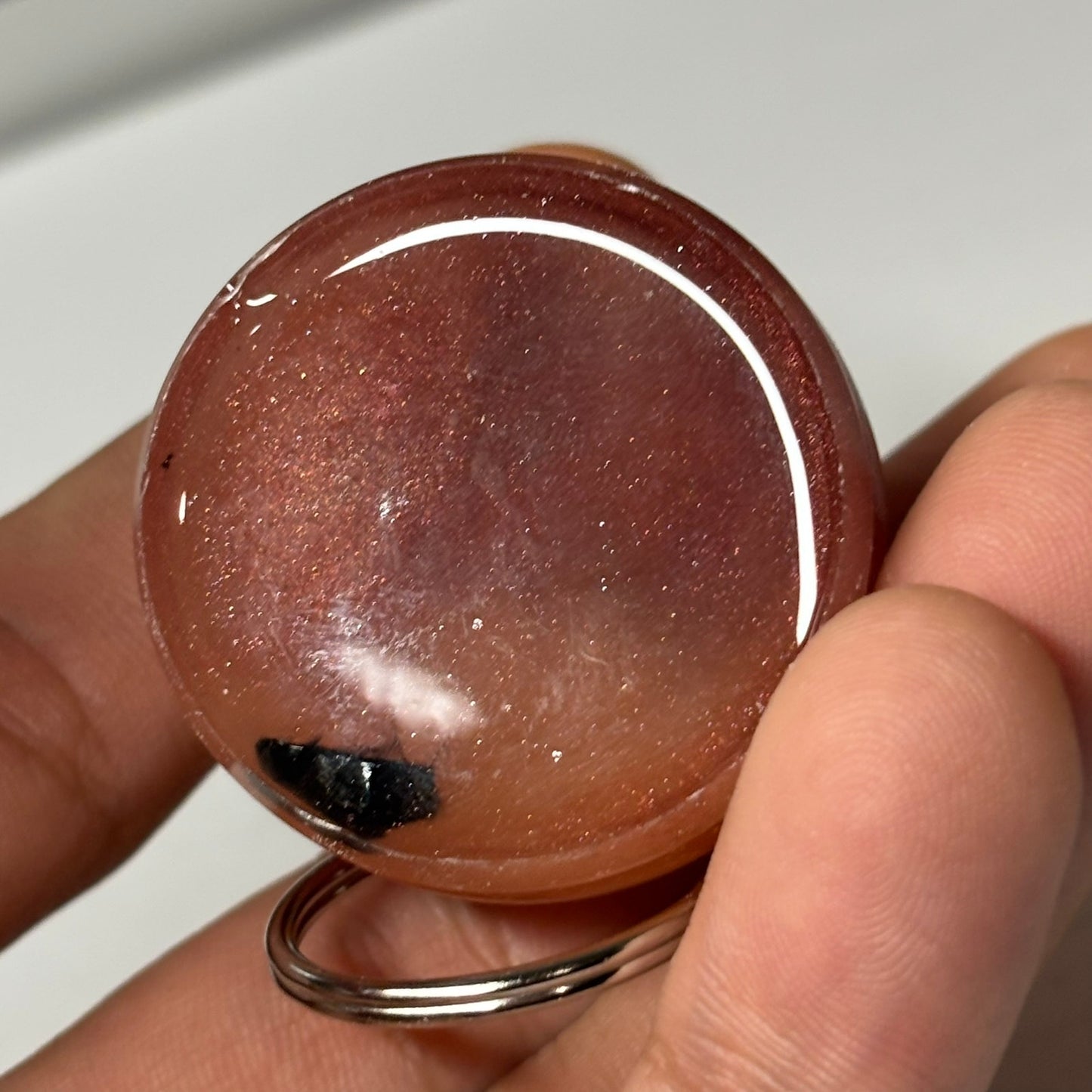 Basic Rook - Handmade Resin Keychain - Large Edition
