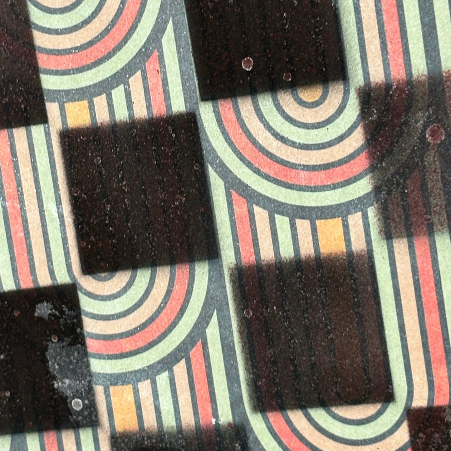 70's Retro - Scrapbook Chess Board