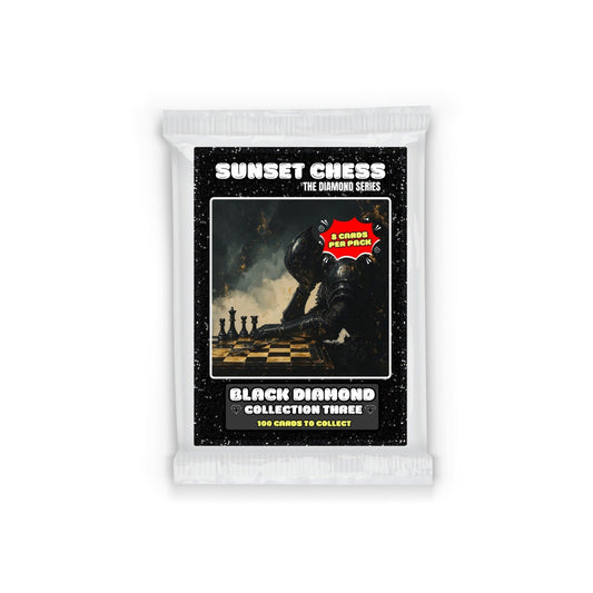 🎁 Black Diamond Part 2 - Sunset Chess Scrapbook Card Pack (100% off)