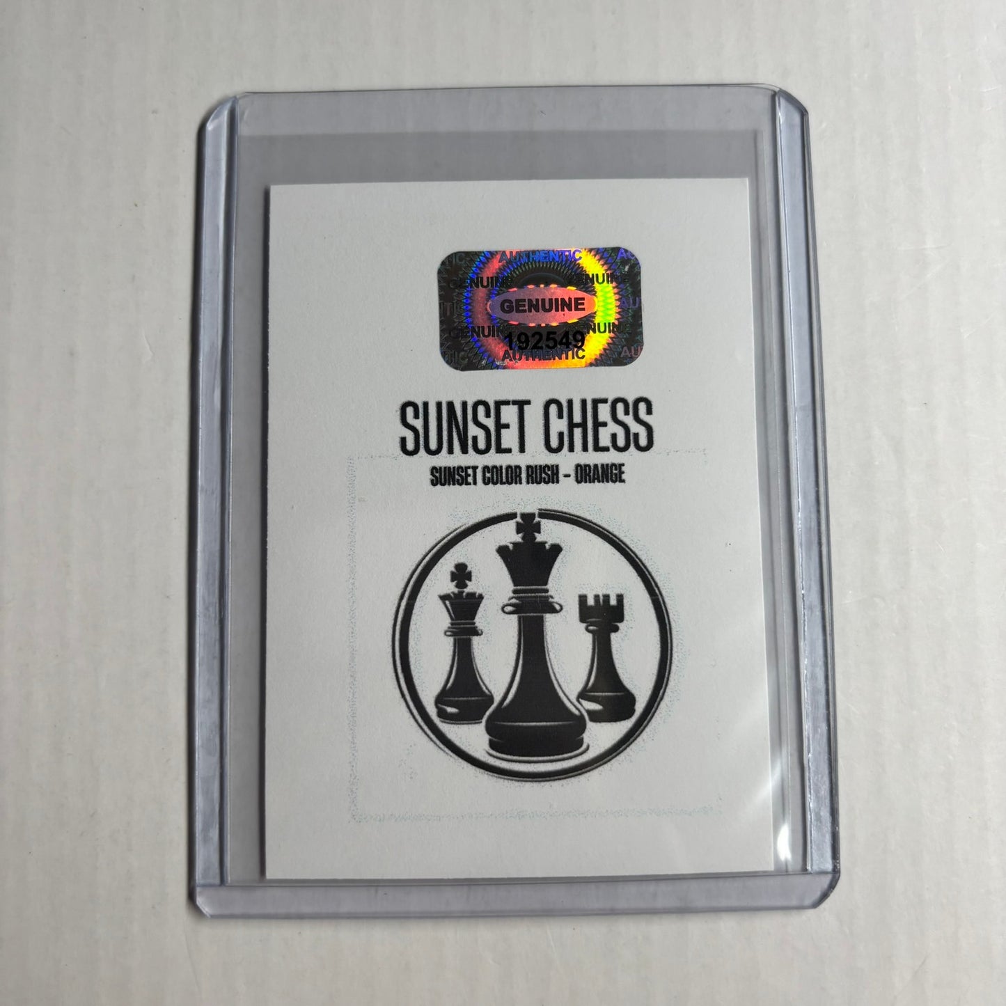 Orange Collection - Trading Card