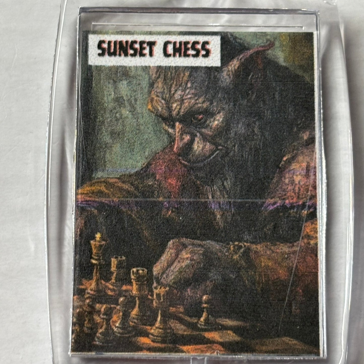 Elf - Chess  Photo Keychain