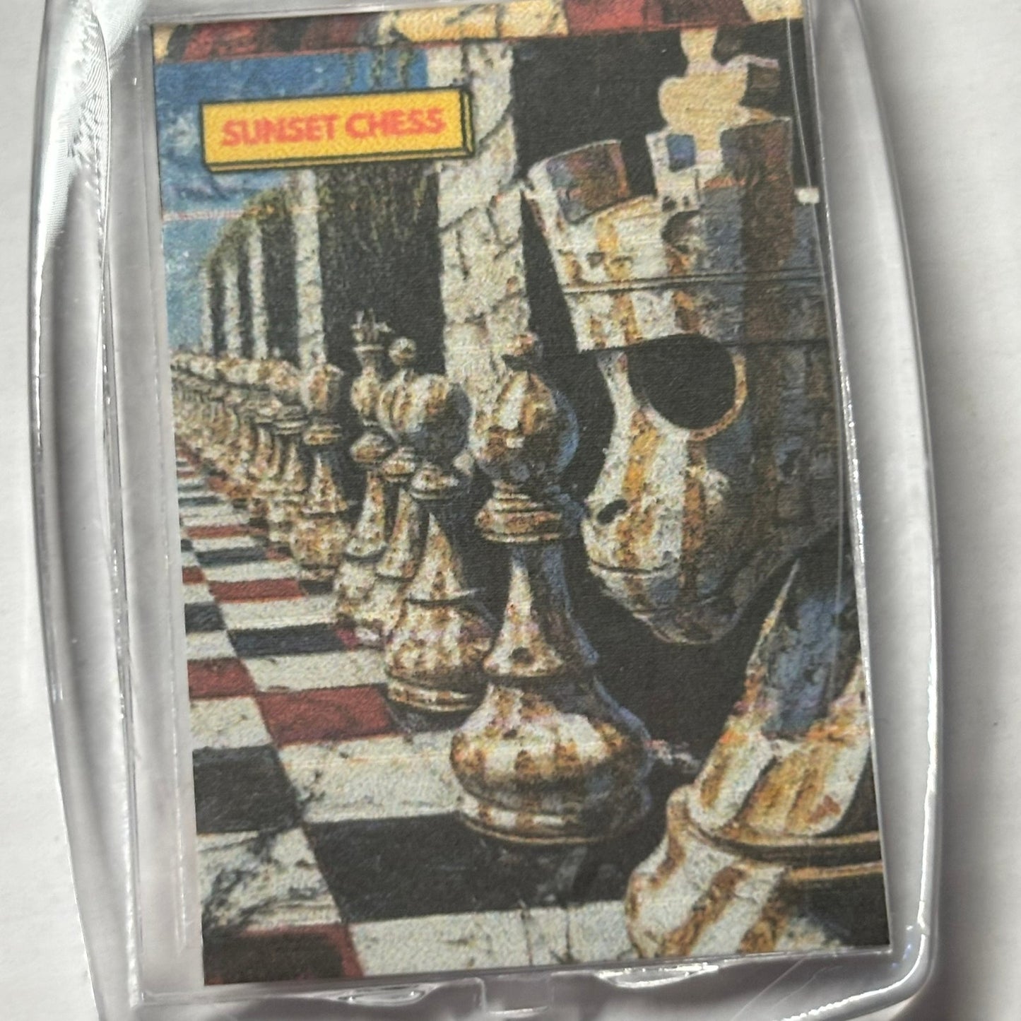 Stone Hall - Chess  Photo Keychain