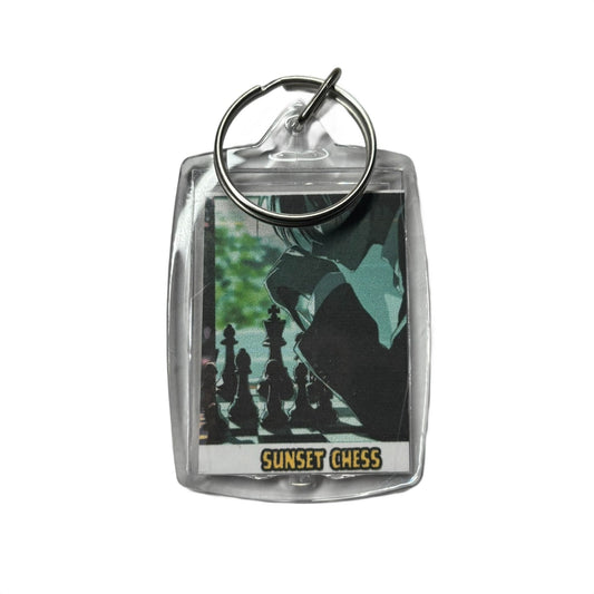 Deep Thoughts - Chess  Photo Keychain