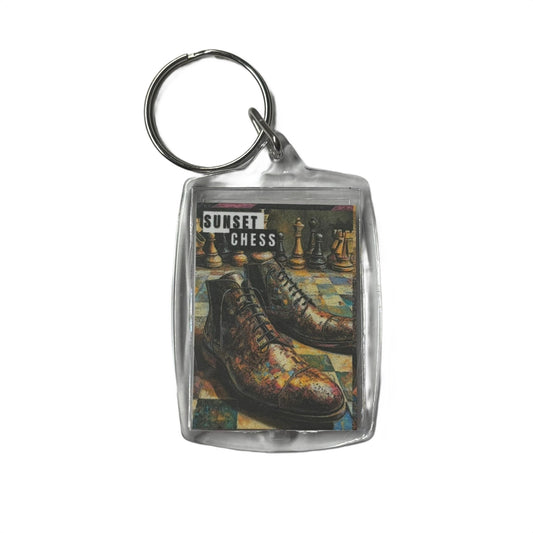 High Fashion - Chess  Photo Keychain