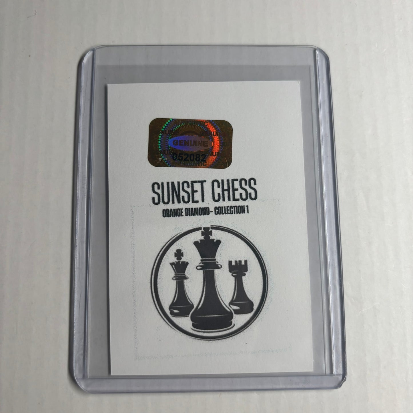 Orange Diamond Collection 1 - Trading Card