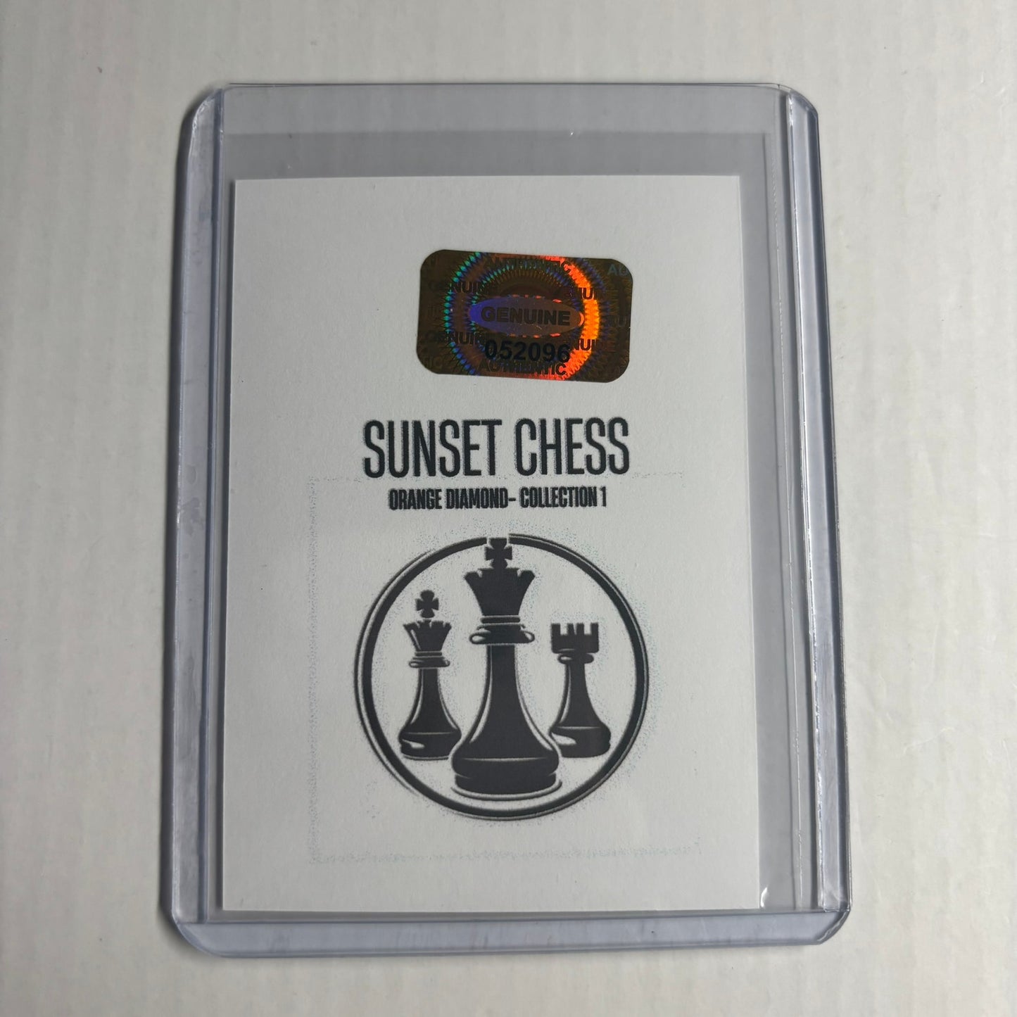 Orange Diamond Collection 1 - Trading Card