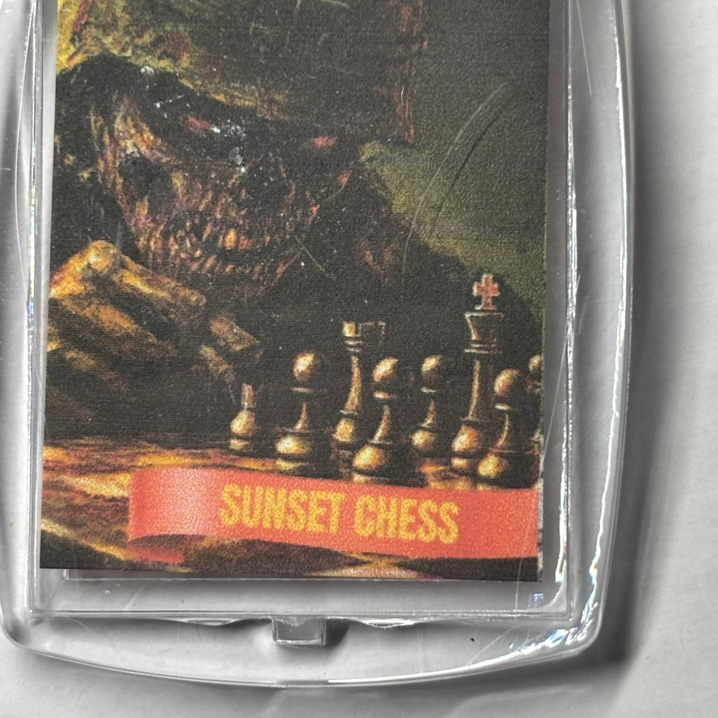 Angry Soldier - Chess  Photo Keychain