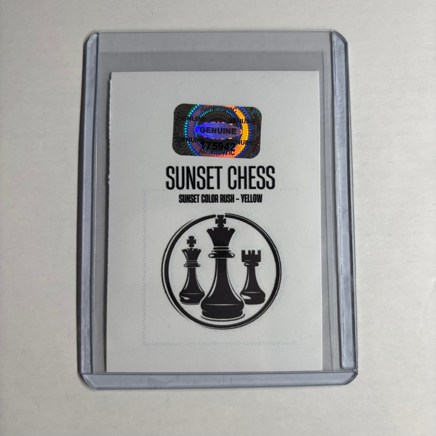 Yellow Collection - Trading Card