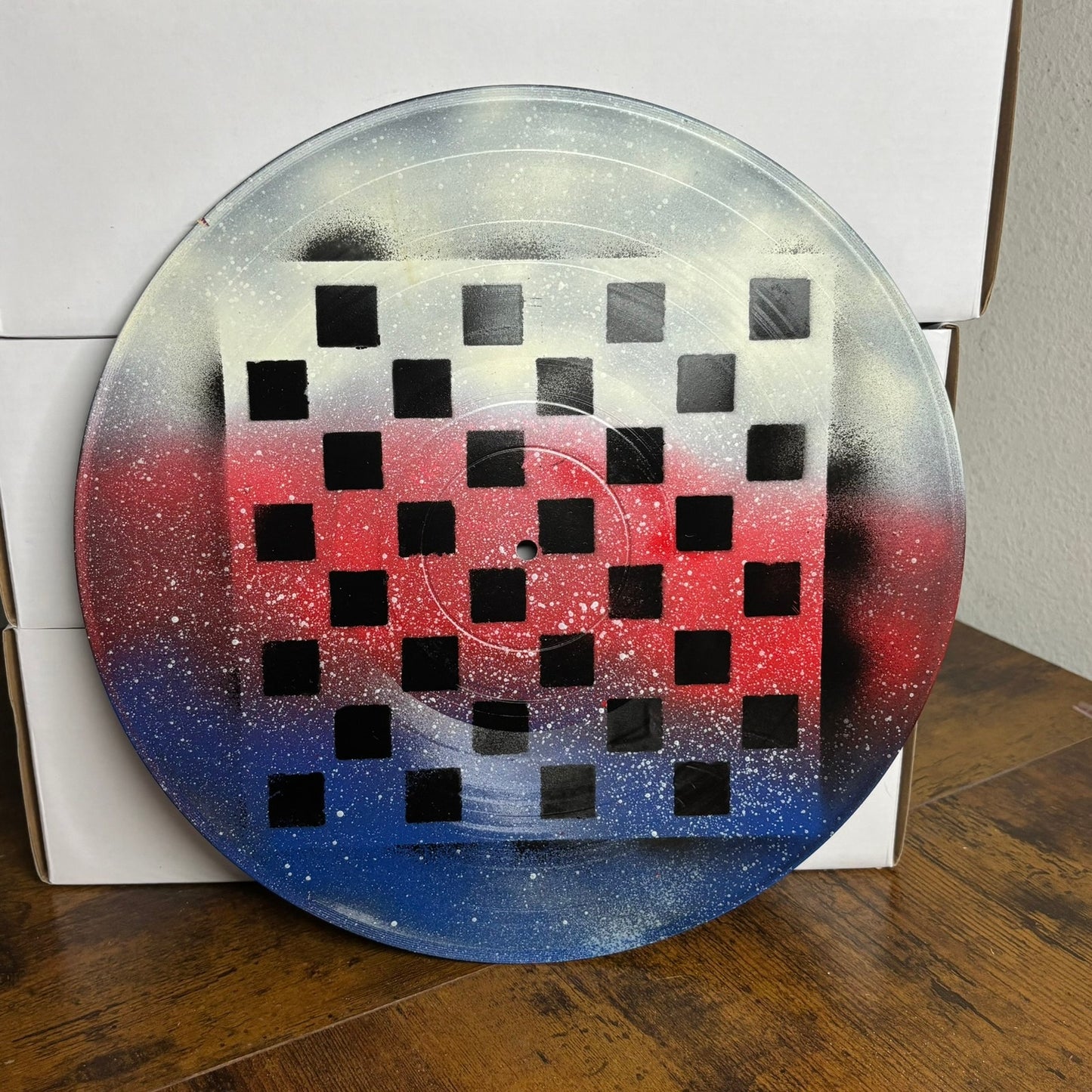 Popsicle Color Splash - Vinyl Chess Board