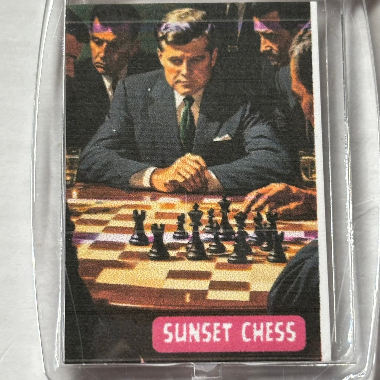 Agents - Chess  Photo Keychain