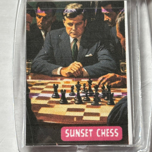 Agents - Chess  Photo Keychain