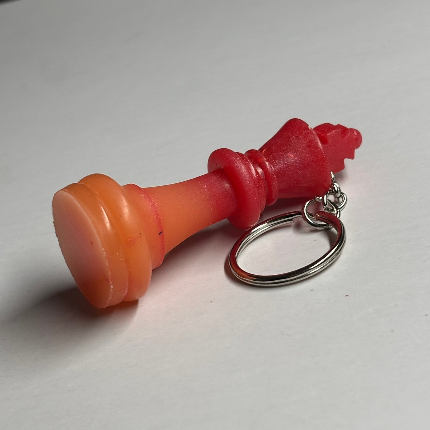 Splendid Red King - Handmade Resin Keychain