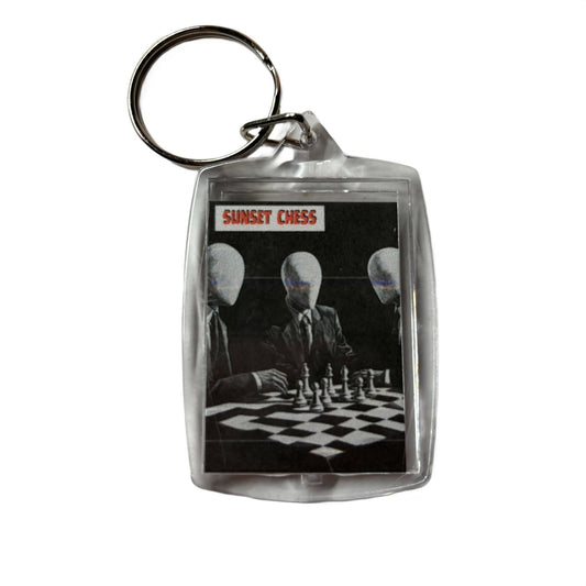 Smooth Faces - Chess  Photo Keychain