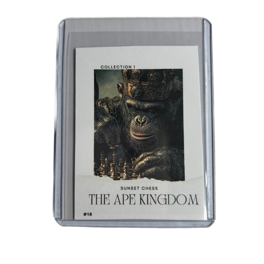 The Ape Kingdom Collection 1 Card #18 - Scrapbook Trading Card